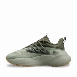 Adidas Men's AlphaBoost V2 Green Running Shoes image 3