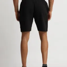 Reebok Black Regular Fit Solid Shorts image 2