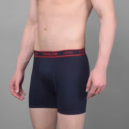 Dollar Lehar Assorted Cotton Regular Fit Trunks - Pack Of 5 image 3