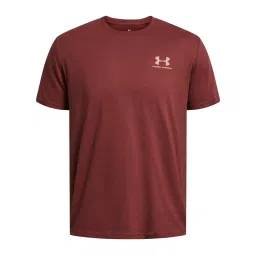 Under Armour Red Regular Fit Sports T-Shirt image 3