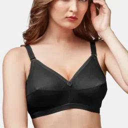 Trylo-Oh-so-pretty you! Black Non Wired Non Padded Everyday Bra-picture-21