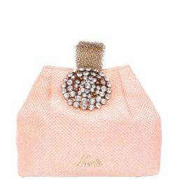 Lavie Pink Jute Potli-picture-29