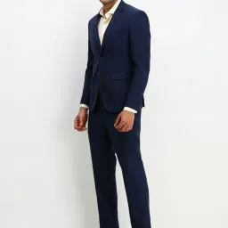 Allen Solly Navy Slim Fit Two Piece Suit image 3
