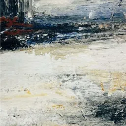 Urban Space Grey & Blue Chenille Anti-Skid Carpet image 3