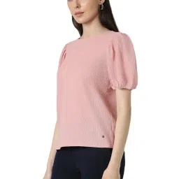 Van Heusen Pink Regular Fit Top image 3