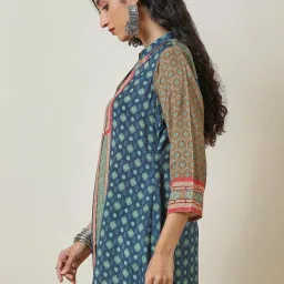 Soch Blue Printed Tunic image 3
