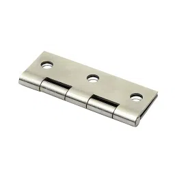 Screw Tight 76.2 mm (3 Inch) Iron Chrome Plated Finish Butt Hinges S170105CP-5 ( Pack of 5) image 3