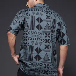 PRONK Men Standard Printed Casual Shirt image 3