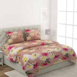 Romee Beige Cotton Printed Bedding Set-picture-18