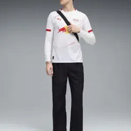 Puma White Regular Fit Printed Jersey image 3