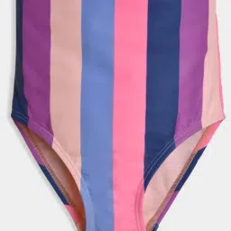 MiArcus Kids Multicolor Striped Regular Fit Swimwear image 4