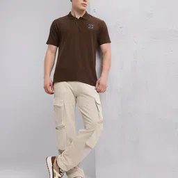 HRX by Hrithik Roshan Polo Collar Lifestyle T-shirt image 5