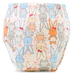 Bembika Babies Cotton Potty Training Pant Rabbit  Printed Medium - Multicolor-picture-33