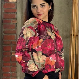 TANDUL Women Printed Sweatshirt image 5