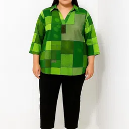 AATMIK Checked Top-picture-13