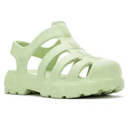 HOPPA SWEDEN Solid Gladiator Style Clogs - Mint image 4