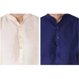 JEXI Men Thread Work Pathani Kurta image 2