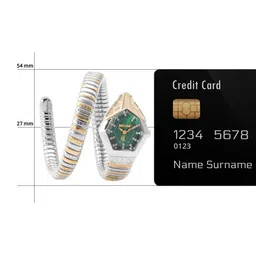 Just Cavalli Women Embellished Serpentine Strap Analogue Watch - JC1L358M0075 image 5