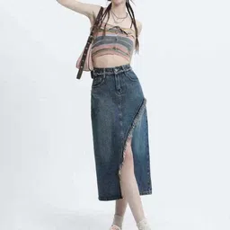 StyleCast Straight Midi Skirt-picture-10