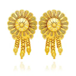 arch fashion Gold-Plated Brass Earrings image 1