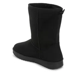 Truffle Collection Black Solid Boots image 3