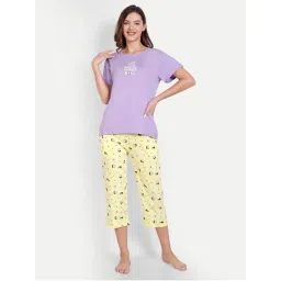 Bedtime Story Lavender Sushi T-Shirt with Capri-picture-20