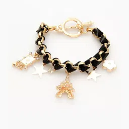DressBerry Black Alloy Bracelet image 2