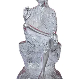 JY Silver-Toned Sai Baba Showpiece-picture-32