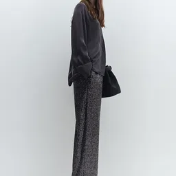 H&M Sequined Trousers image 1