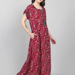 Be You Printed Maxi Nightdress image 2
