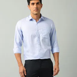 Arrow Men Classic Fit Spread Collar Checked Cotton Formal Shirt image 4