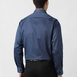 Van Heusen Men Floral Printed Spread Collar Pure Cotton Formal Shirt image 5