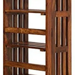 vailge Solid Wood Open Book Shelf image 5