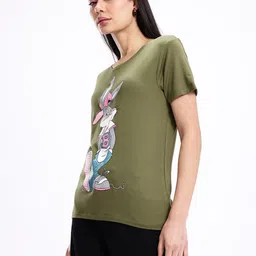 Kook N Keech Tom & Jerry Printed T-shirt image 5