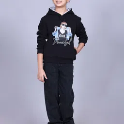 Come In Kids Girls Graphic Printed Long Sleeves Pullover Sweatshirt-image-68