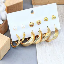 PolluxCraft Set Of 6 Circular Shaped Studs image 3