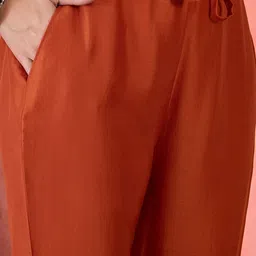 Sangria Women Floral Embroidered Kurta with Trousers & Dupatta image 2