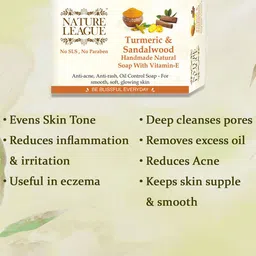 NATURE LEAGUE Set Of 16 Natural Skin Nourishing Soap - 100 g Each image 4