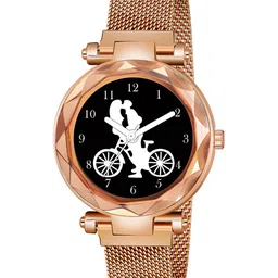 Gopal Shopcart Unisex Bracelet Style Straps Analogue Watch GR 379RG Cycle M-image-7