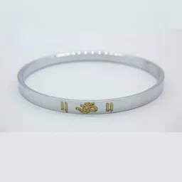 Vaiseema Men Silver-Plated Bangle-Style Bracelet-image-29
