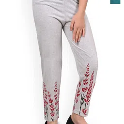 BAESD Girls Pack Of 2 Printed Cotton Lounge Pants-picture-56