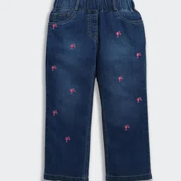 Tiny Girl Girls Straight Fit Mid-Rise Embroidered Jeans-image-67