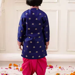 KID1 Boys Floral Regular Kurta with Dhoti Pants image 3