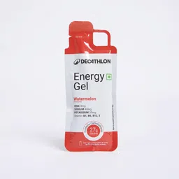 decathlon Energy Gel for Sports with 27g Carbohydrates - Watermelon Flavored image 1