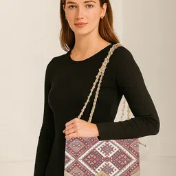 ESBEDA Women Geometric Printed Structured Shoulder Bag-picture-32