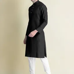 Krudha Fashion Men Thread Work Kurta image 3