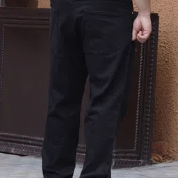 John Pride Plus Size Men Regular Fit Mid-Rise Cotton Stretchable Jeans image 4