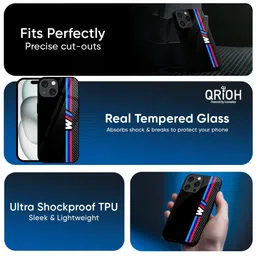 QRIOH Quirky Printed iPhone 15 Back Case Mobile Accessories image 4