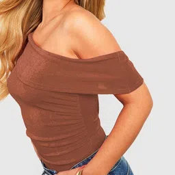 StyleCast Off Shoulder Neck Bodysuit image 2