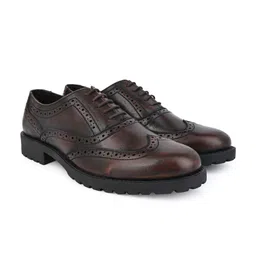 Alberto Torresi Men Textured Formal Brogues-picture-35